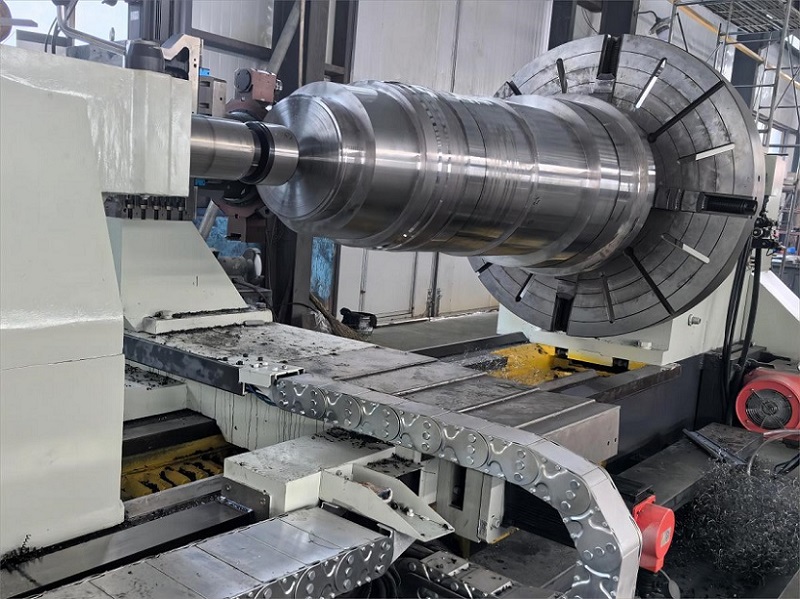 Powerful Horizontal Flat Bed CNC Lathe