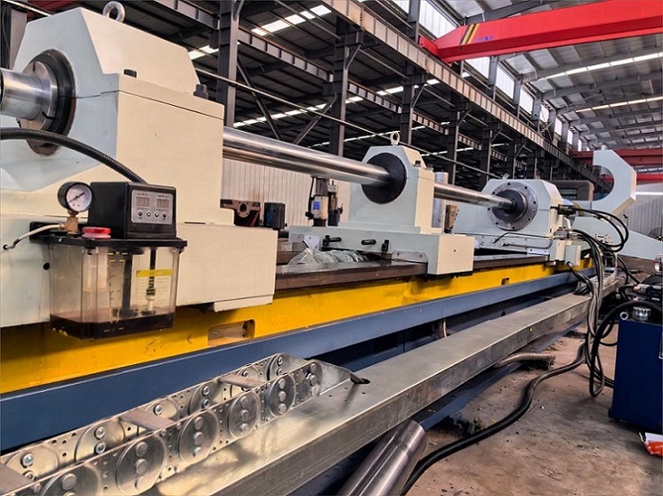 Highly Efficient Deep Hole Drilling and Boring Machine